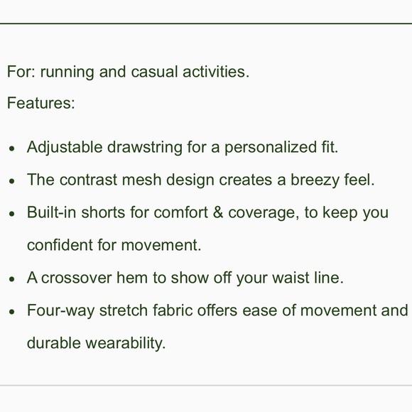 Halara purple midrise flowy, two in one running shorts, medium, new - Picture 9 of 11